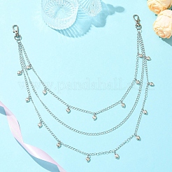 3Pcs Iron Chain Belts&nbsp;HJEW-CJ00080