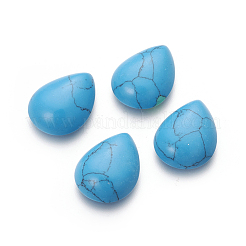 Synthetic Turquoise Cabochons&nbsp;G-I214-D15-15x20mm