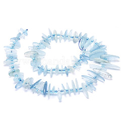 Natural Aquamarine Beads Strands&nbsp;G-E569-O05