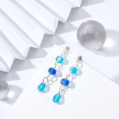 真鍮ポストピアスパーツ  ラインストーンとカン付き  プラスチック製ピアスキャッチ  ミックスカラー  15x4mm  穴：0.5mm  ピン：0.8mm  2色  60個/カラー&nbsp;KK-PH0004-49
