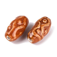 Vintage Handmade Porcelain Beads&nbsp;PORC-Q008-12D