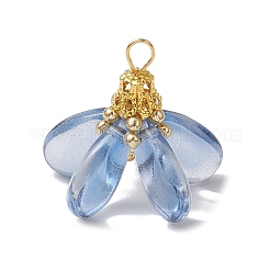 Dyed Glass Pendants&nbsp;PALLOY-MZ00658-05
