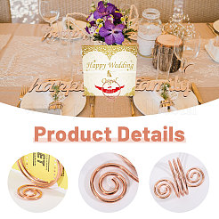 Iron Name Card Holder&nbsp;IFIN-WH0086-20RG