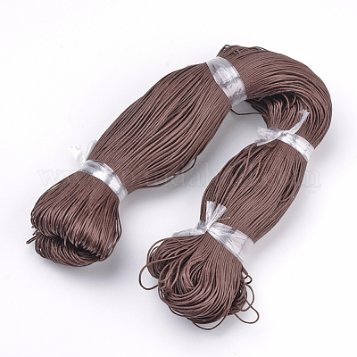 ワックスコットンコード  ココナッツブラウン  1mm  約360ヤード/バンドル（330m /バンドル）&nbsp;YC-S007-1mm-299-1