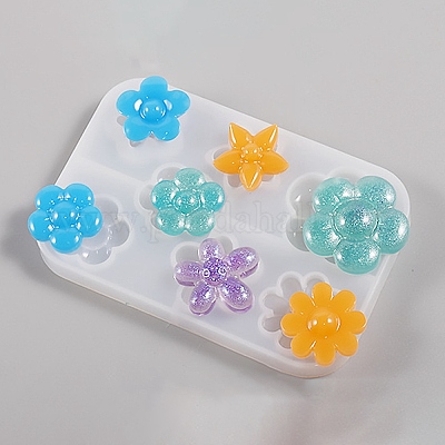 DIYカボションシリコンモールド レジン型 UVレジン用 エポキシ樹脂工芸