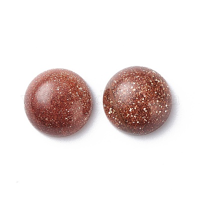 天然と合成の混合宝石用原石のカボション  半円/ドーム  10x4~5mm&nbsp;G-H1596-FR-10mm-M-1
