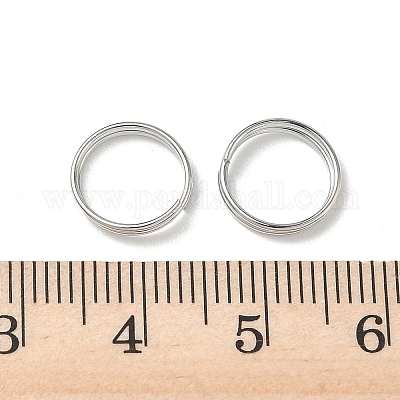 Brass Split Key Rings&nbsp;KK-P355-32P-1