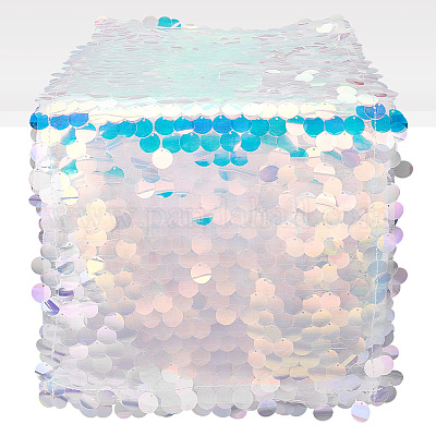 Polyester Sequin Table Runners&nbsp;AJEW-WH0258-843B-1