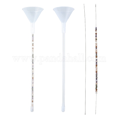 2Pcs Plastic Beaded Funnel Tools&nbsp;TOOL-YWC0007-001-1