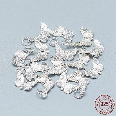925 Sterling Silver Pendants&nbsp;X-STER-T002-74S-1