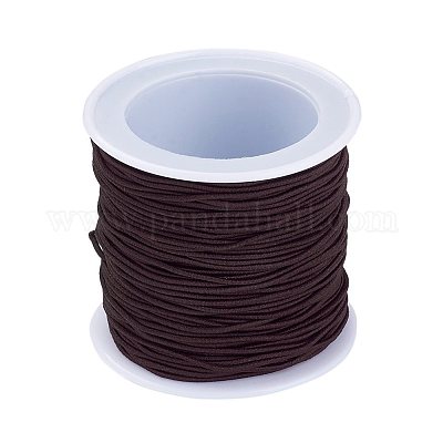 弾性コード  ココナッツブラウン  1mm  約22.96ヤード（21m）/ロール&nbsp;X-RB1.0mm-19-1