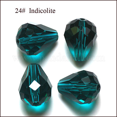 Imitation Austrian Crystal Beads&nbsp;SWAR-F062-10x8mm-24-1