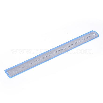 変色しにくいステンレススチール定規  ステンレス鋼色  330x26x1mm&nbsp;TOOL-R106-14-1