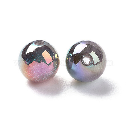 UV Plating Opaque Resin Beads&nbsp;RESI-A020-01B-1