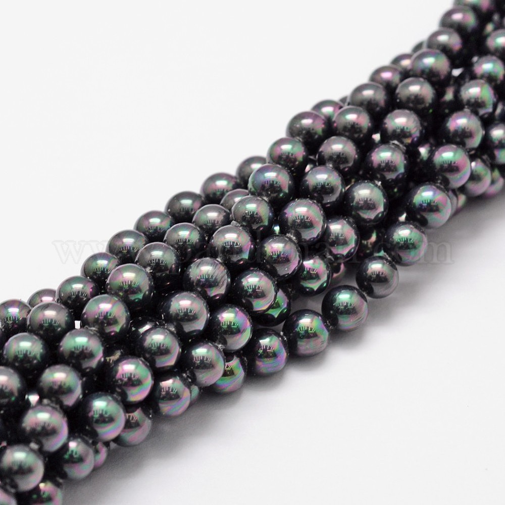 Shell Pearl 3 Strand Wholesale Shell Pearl Bead Strands - Pandahall.com