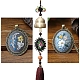 DIY Embroidery Wind Chime Kits&nbsp;PW-WG91627-09-1