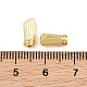 真鍮ビーズ  混合図形  ラックめっき  長持ちメッキ  カドミウムフリー＆鉛フリー  18KGP本金メッキ  コラム  10x5mm  穴：1mm&nbsp;KK-CBA57BD-07D-G-3