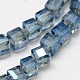 Electroplate Glass Bead Strands&nbsp;EGLA-J028-4x4mm-F27-3