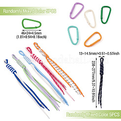 5Pcs Nylon Cord Pendant Decorations&nbsp;FIND-TA0010-33B