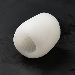 3D 松ぼっくり DIY キャンドル シリコンモールド  香りのよいキャンドル作りに  ホワイト  6.8x7.1cm  内径：4x6.6のCM&nbsp;CAND-B002-04