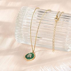 304 Stainless Steel Micro Pave Cubic Zirconia constellation Pendant Necklaces&nbsp;NJEW-R021-01G-05