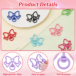26Pcs 13 Colors Baking Paint Alloy Swivel Clasps&nbsp;FIND-SC0017-29