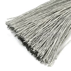 ナイロンタッセルビッグサイズペンダントトップ  ゲインボロ  105x11mm&nbsp;AJEW-P044-20