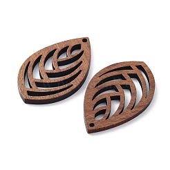 Walnut Wood Laser Cut Pendants&nbsp;WOOD-Q051-01E