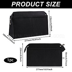 Rectangle Felt Purse Organizer Insert&nbsp;DIY-CO0001-11B-02