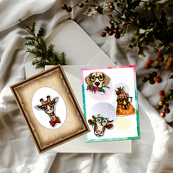 Custom Summer Theme PVC Plastic Clear Stamps&nbsp;DIY-WH0631-0758