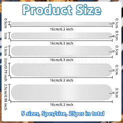 25Pcs Stainless Steel Bracelet Core&nbsp;FIND-OC0013-61