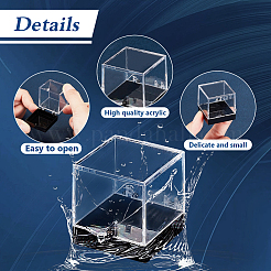 Acrylic Display Case Specimen Box&nbsp;CON-WH0095-122