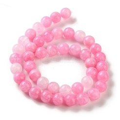 Natural Dyed White Jade Beads Strands&nbsp;G-M402-C03-07