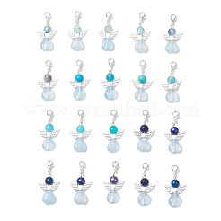 20Pcs Glass Pendant Decorations&nbsp;HJEW-JM03509-02