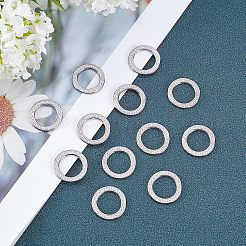 304ステンレススチールリンクリング  リング  ステンレス鋼色  22.5x1.5mm  内径：15.5mm  20個/箱&nbsp;STAS-UN0022-24