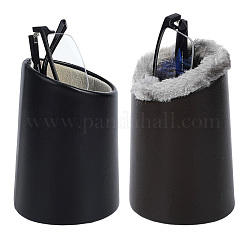 2Pcs 2 Colors PU Leather Eyeglasses Display Riser Stands&nbsp;ODIS-CN0001-05