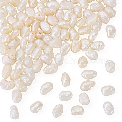 100Pcs Natural Cultured Freshwater Pearl Beads&nbsp;PEAR-TA0001-35