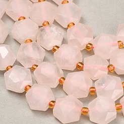 Natural Rose Quartz Beads Strands&nbsp;GG-CBA4A3B-B21