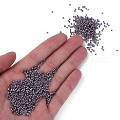 11/0 チェコ不透明ガラスシードビーズ  光沢のある  ラウンド  ロージーブラウン  2.2x1.5mm  穴：0.7mm  約500 G /袋&nbsp;SEED-N004-003B-06