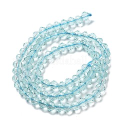 Transparent Glass Beads Strands&nbsp;GLAA-A014-03E