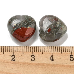 Natural African Bloodstone Beads&nbsp;G-P531-A21-01