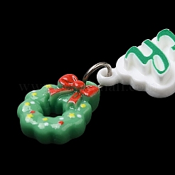 Christmas Theme Opaque Resin Cabochons&nbsp;CRES-D011-01B