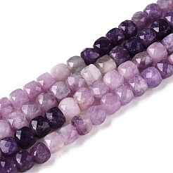 Gradient Color Natural Lepidolite Beads Strands&nbsp;G-N342-138B