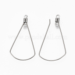 Tarnish Resistant 304 Stainless Steel Wire Pendants&nbsp;STAS-T051-004