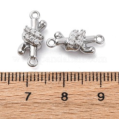 Brass Rhinestone Pendants&nbsp;KK-E793-21P