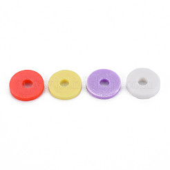 4 Colors Handmade Polymer Clay Beads&nbsp;CLAY-N011-032-22