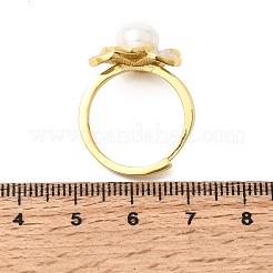 Adjustable Brass Micro Pave Cubic Zirconia Enamel Finger Rings&nbsp;CU-CBABA66-01B-G