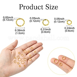 90Pcs 3 Styles Iron Open Jump Rings&nbsp;IFIN-YW0003-45