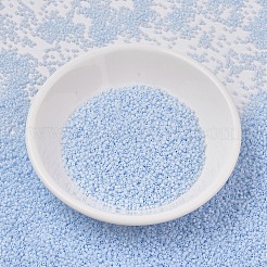 MIYUKIデリカビーズ  シリンダー  日本製シードビーズ  11/0  （db1497)不透明なライトスカイブルー  1.3x1.6mm  穴：0.8mm  約10000個/袋  50 G /袋&nbsp;SEED-X0054-DB1497