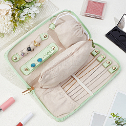 PU Leather Jewelry Zipper Bags&nbsp;ABAG-WH20001-41A